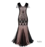 Robe à franges, féminine et chic des années 20