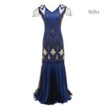 Robe d'époque années 20, ambiance festive