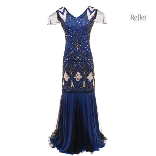 Robe d'époque années 20, ambiance festive