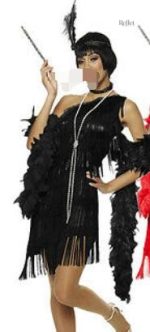 Robe années 20 pour femme, look inspiré des flappers