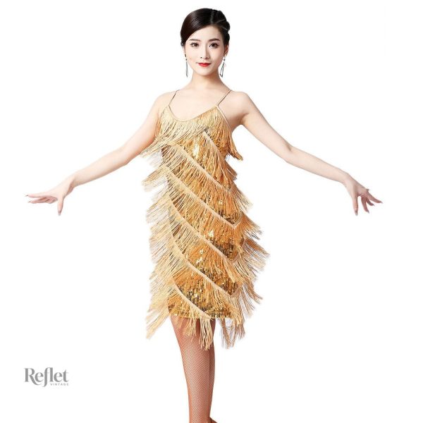 robe-femme-annees-30-1 Robe Femme Années 30 élégante et rétro