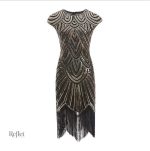 Robe à motifs vintage pour look des années 30