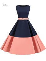 Robe femme évasée style années 60