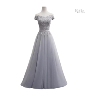 Robe de style princesse, idéale pour occasions spéciales