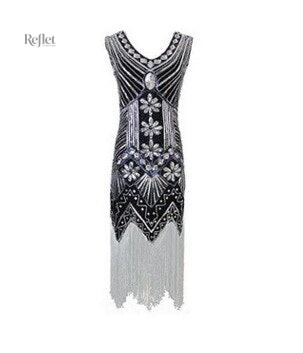 robe-femme-style-annee-20-1 Robe femme style années 20