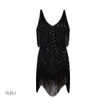 Robe femme style années 20, élégante et vintage