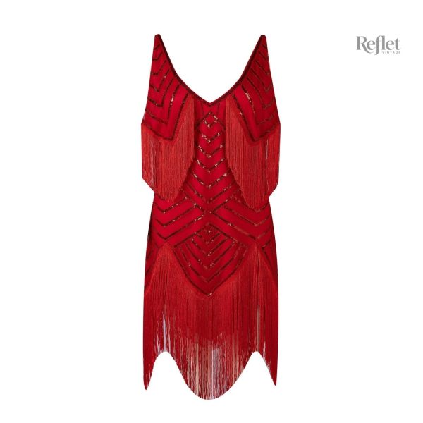 Robe rétro année 20, design chic et intemporel