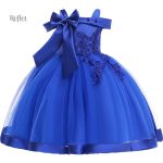 Robe Fête Bleu Ciel pour Enfant