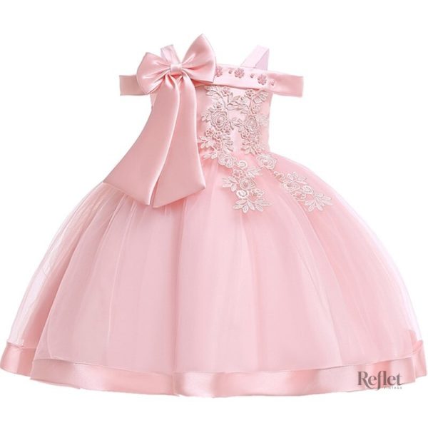 Robe de Fête Fille 3 Ans Bleu