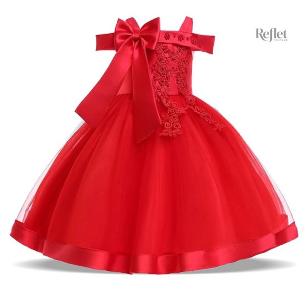 Robe enfant 5 ans, look royal