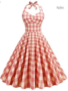 Robe Fille Année 50 à motifs vintage