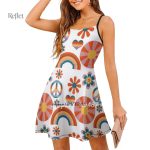 Robe vintage fille style années 70