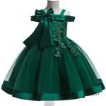 Robe à volants pour fille d'honneur