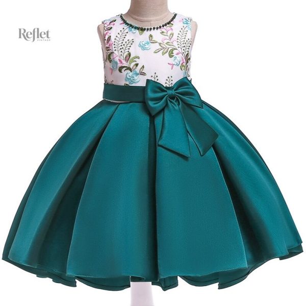 Robe classique pour cérémonie enfant
