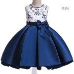 Robe féerique pour cérémonie enfantine