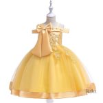 Robe Fille Mariage Princesse en tulle et dentelle