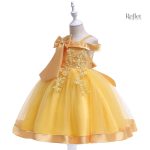 Robe de cérémonie pour petite fille, style princesse