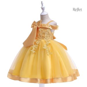 Robe de cérémonie pour petite fille, style princesse