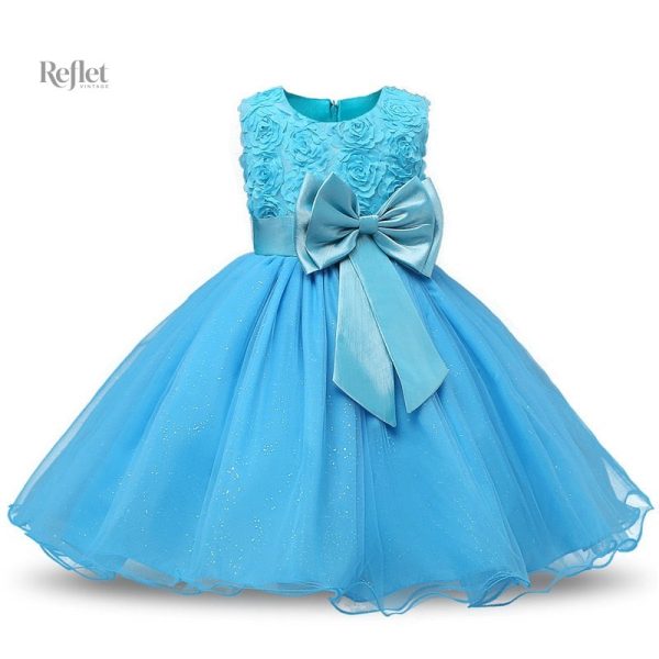 Robe colorée pour fille moderne