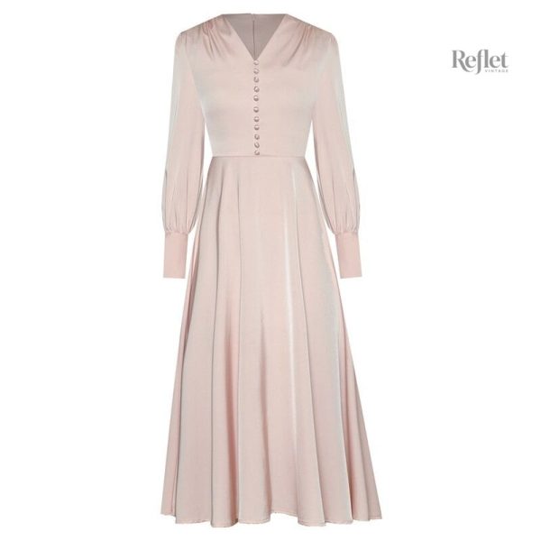 Robe élégante avec un design rétro des années 30