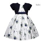 Robe d'été à manches courtes pour petite fille