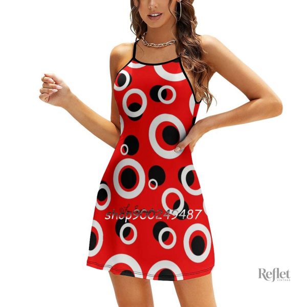 Robe de ville inspirée des années 70