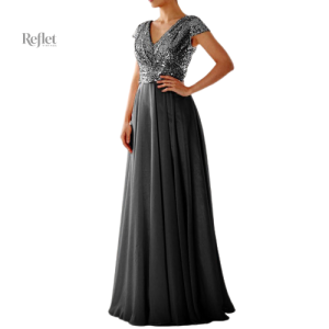 Robe de princesse pour femme, silhouette flatteuse et chic