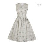 Robe habillée d'inspiration vintage des années 30