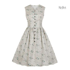 Robe habillée d'inspiration vintage des années 30