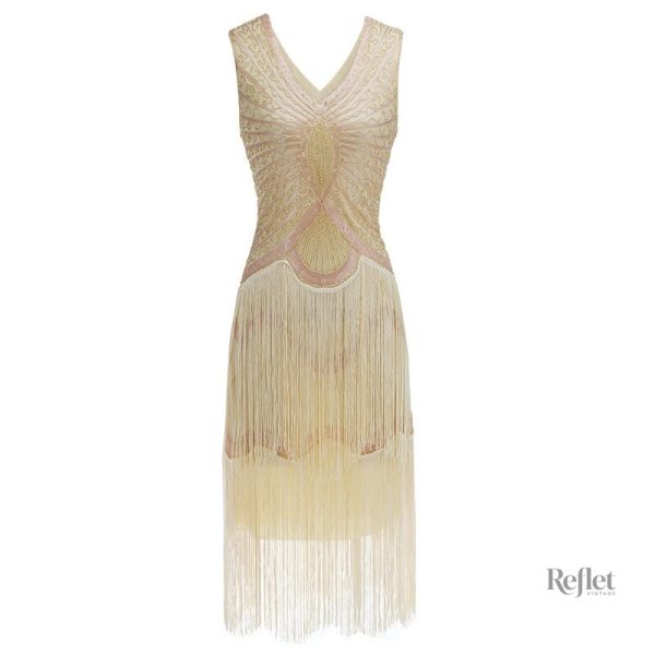 Robe années 30 alliant charme et élégance