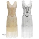 Détails raffinés sur cette robe haute couture des années 30
