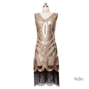 Robe Haute Couture Années 20 élégante et stylée