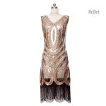 Robe vintage années 20 avec des détails raffinés