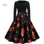 Robe estivale avec motif géométrique