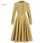 Robe vintage inspirée des années 30, élégante et rétro