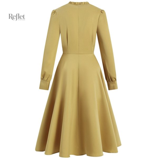 Robe Inspiration Années 30, silhouette féminine classique