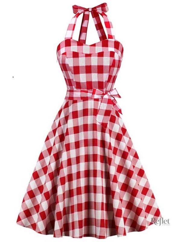 robe-inspiration-annees-50-1 Robe vintage inspirée des années 50, élégante et rétro