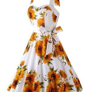 Robe style 50s, esprit classique avec une touche moderne