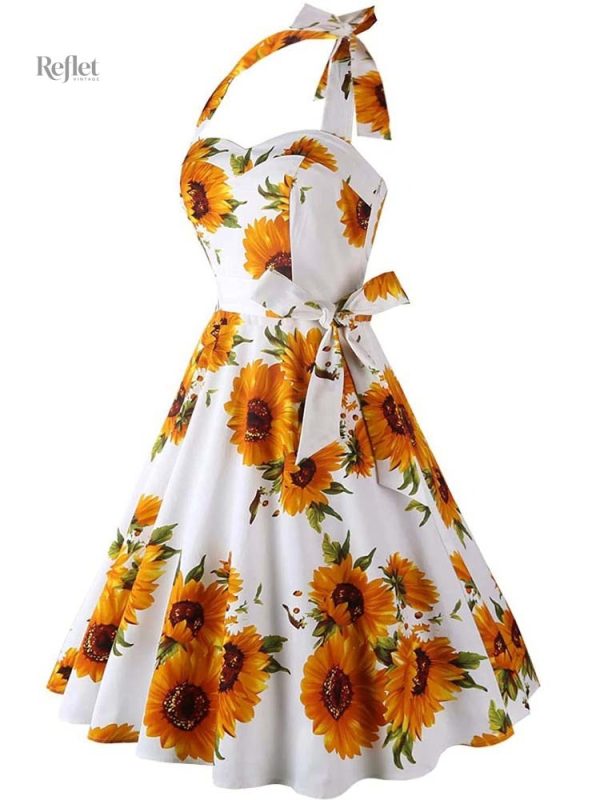 Robe style 50s, esprit classique avec une touche moderne