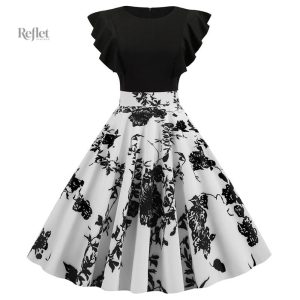 Robe jeune femme style années 70