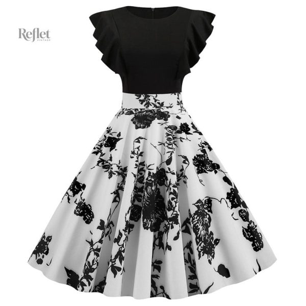 robe-jeune-femme-annee-70-1 Robe jeune femme style années 70