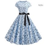 Robe à pois années 40 pour enfant