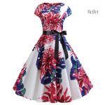 Design rétro robe années 40 fille