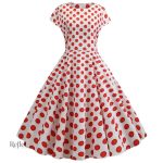 Robe fille années 40 avec ceinture