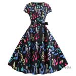 Robe inspirée des années 40 pour jeunes filles