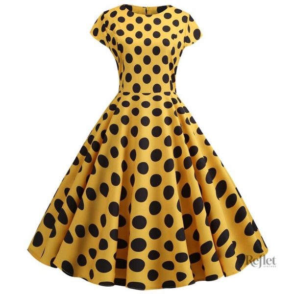 Robe courte années 40 pour fille