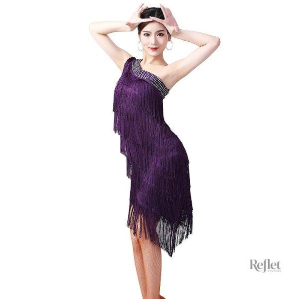 Robe des années 30, tissu fluide et aérien