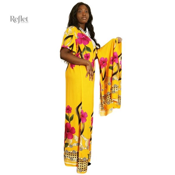 Robe bohème à fleurs pour un look rétro