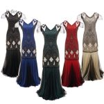 Robe rétro années 20, design chic et abordable pour toutes les occasions