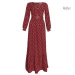 Robe maxi années 70, parfaite pour l'été